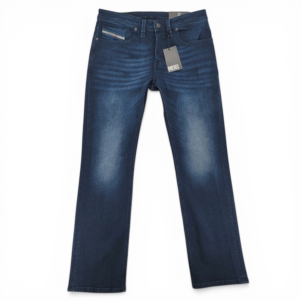 Diesel Markee Straight‎ Jeans 32x32 Dark Wash Denim NWT Classic Stretch Fit